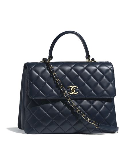 chanel small bag with handle|chanel handbag with top handle.